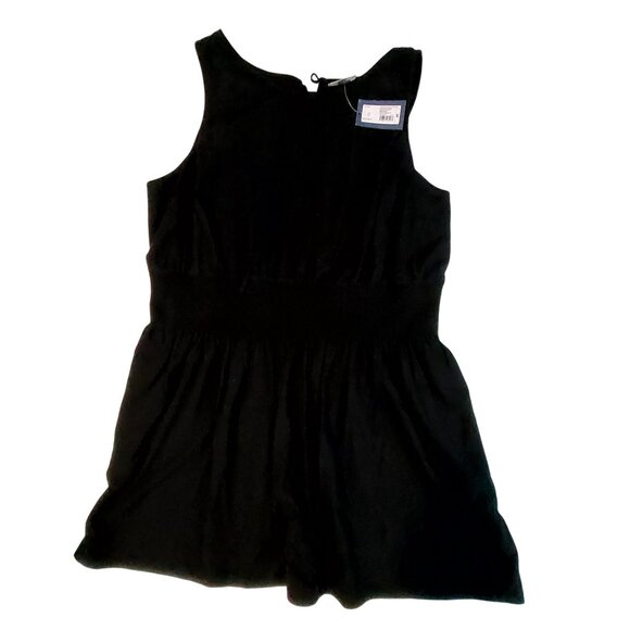 Universal Thread Womens Black Sleeveless Dress 2X Cotton Blend With Tags - Picture 1 of 13